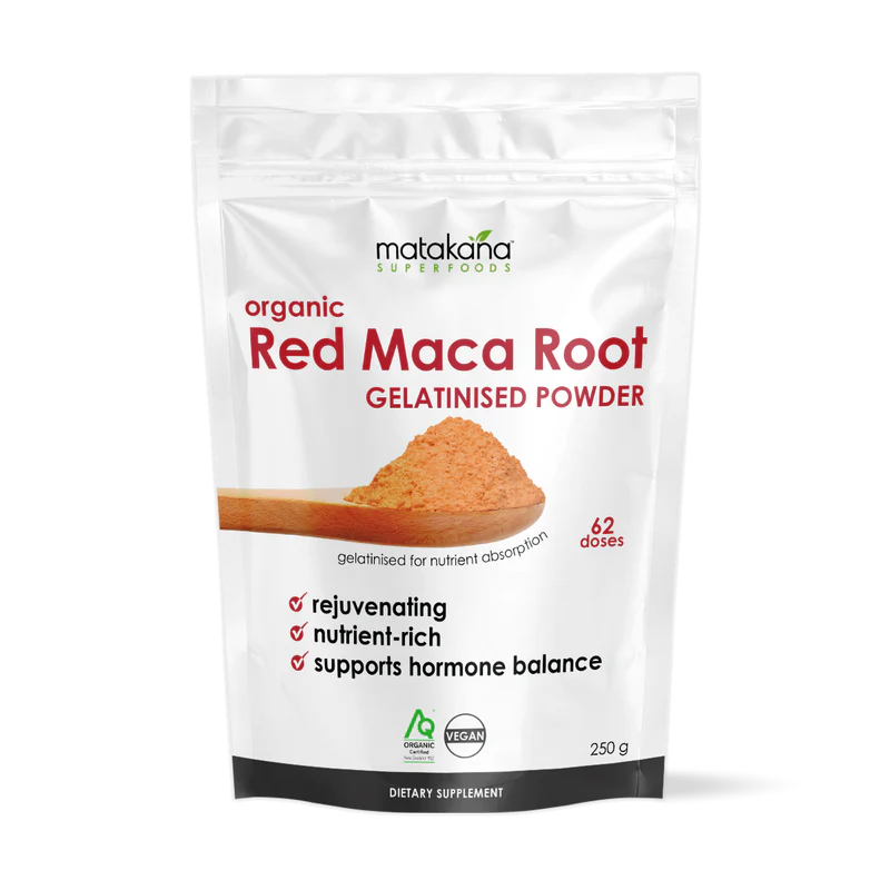 Matakana Superfoods Maca Root Red Gelatinised Powder 250g