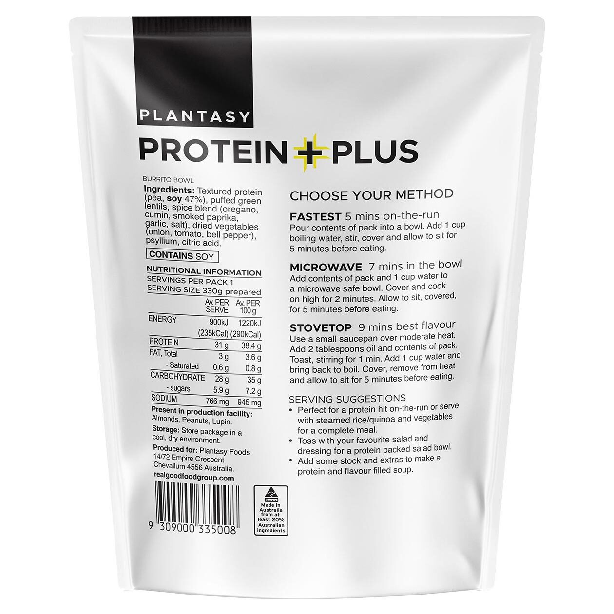 Plantasy Bang'n Burrito Bowl 80g