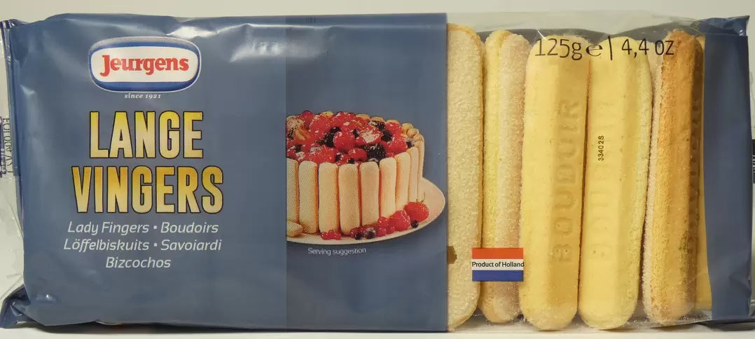 Jeurgens - Lange Vingers- Sponge Fingers 125g