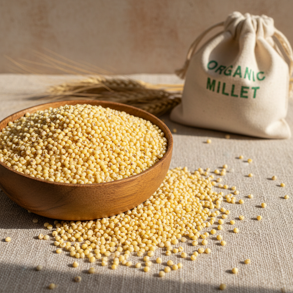 Organic Hulled Millet 500g