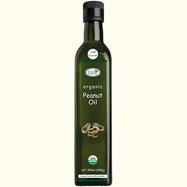 Peanut Oil Cold Pressed Organic 500ml
