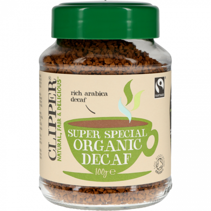 Clipper Organic Instant DECAF Coffee Roast 100g