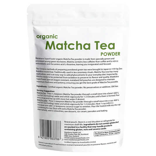 Organic Matcha Tea Powder 100g