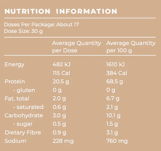 Real Rad Protein Caramel Cookie 500g