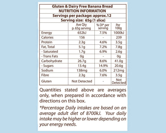 Yes You Can Banana Bread Mix 450g