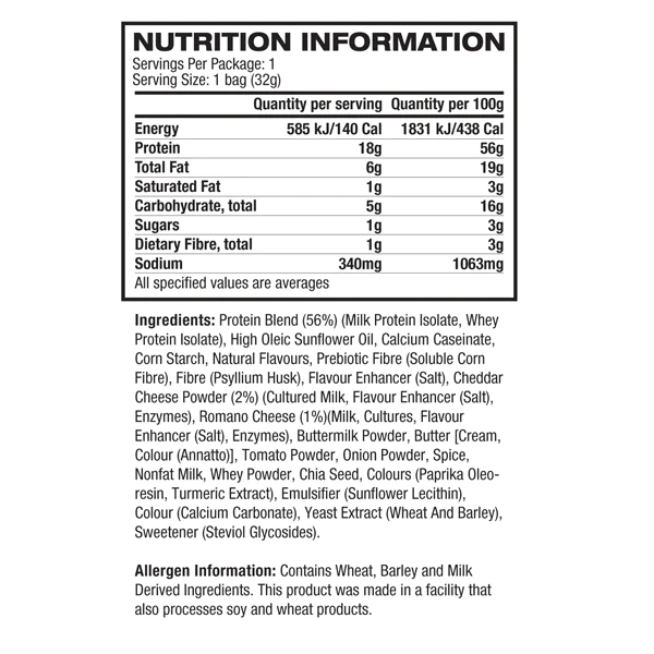 Quest Protein Style Nacho Cheese Chips 32g