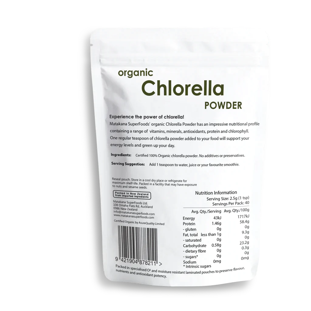Matakana organic Chlorella Powder 100g