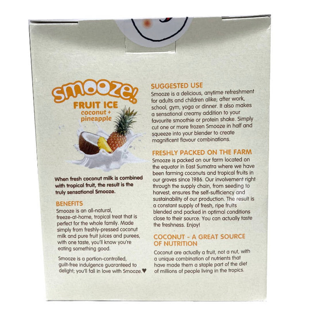 Smooze Coconut and Pineapple (5x65ml)