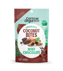 Ceres Organics Coconut Bites, Mint Chocolate - 60g