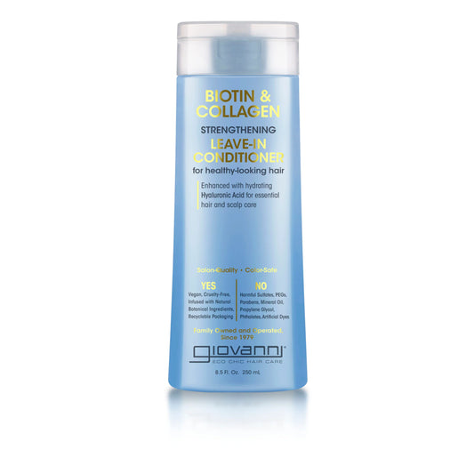 Giovanni Biotin & Collagen Strengthening Leave-In Conditioner 250ml - 250ml