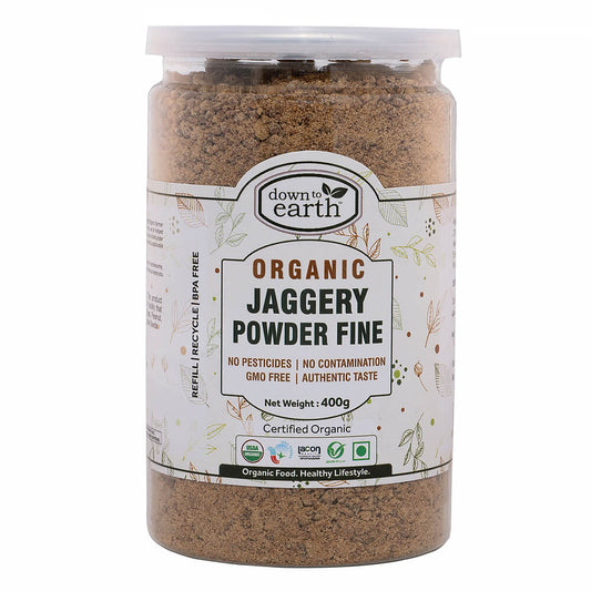 Down To Earth Organic Jaggery Powder 400g