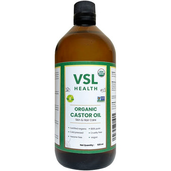 VSL Health Organic Hexane free Castor Oil 520ml