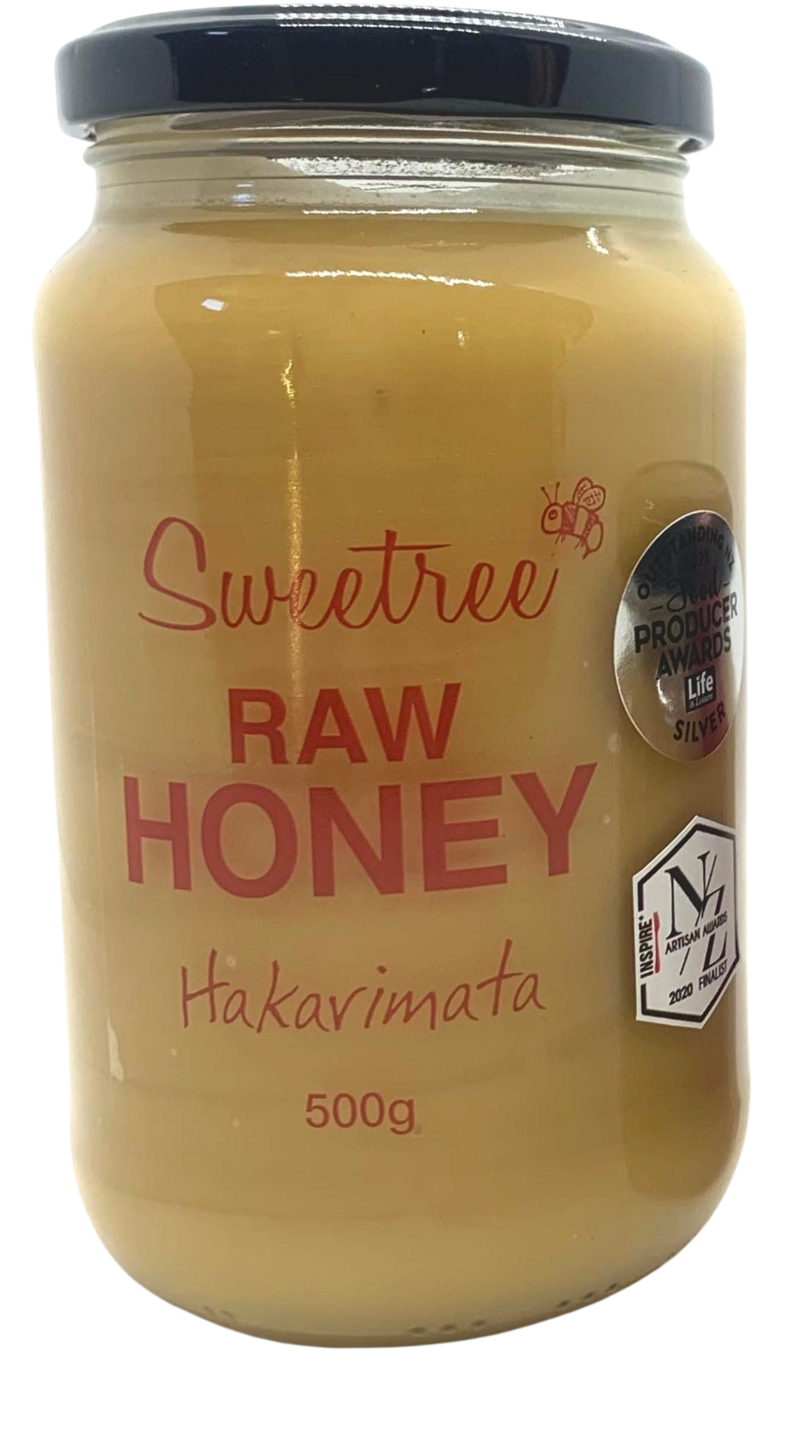Sweetree Hakarimata Raw Honey 500g