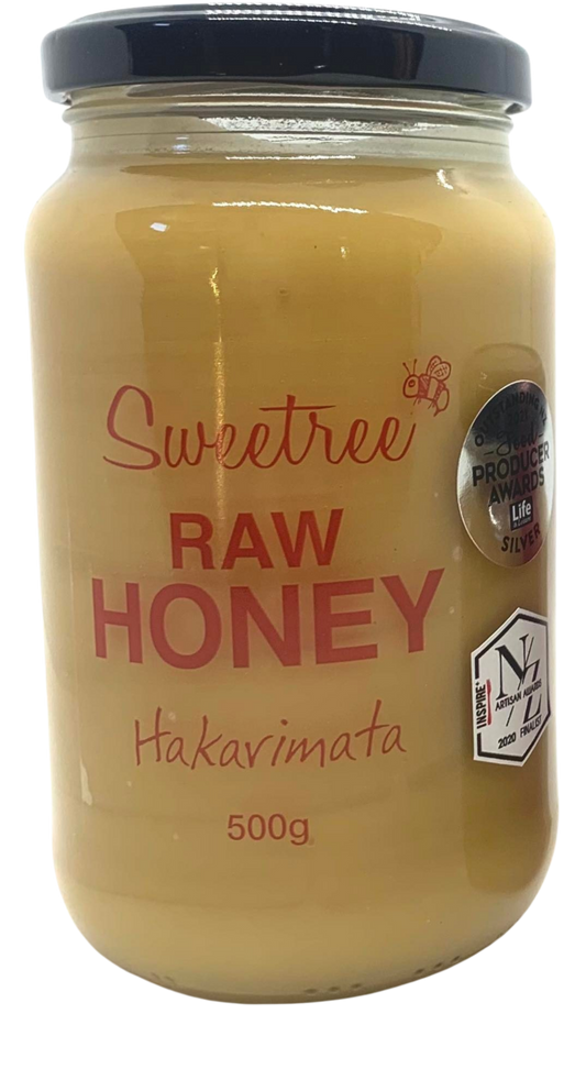 Sweetree Hakarimata Raw Honey 500g