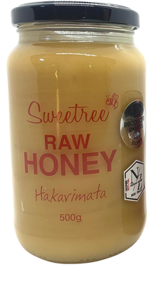 Sweetree Hakarimata Raw Honey 500g