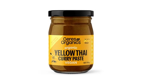 Ceres Organic Yellow Thai Curry Paste175g