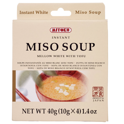 Miso Soup Mellow White With Tofu 4X10G