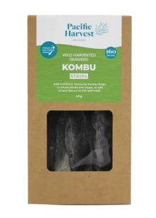 Pacific Harvest Kombu Seaweed Strips 40g