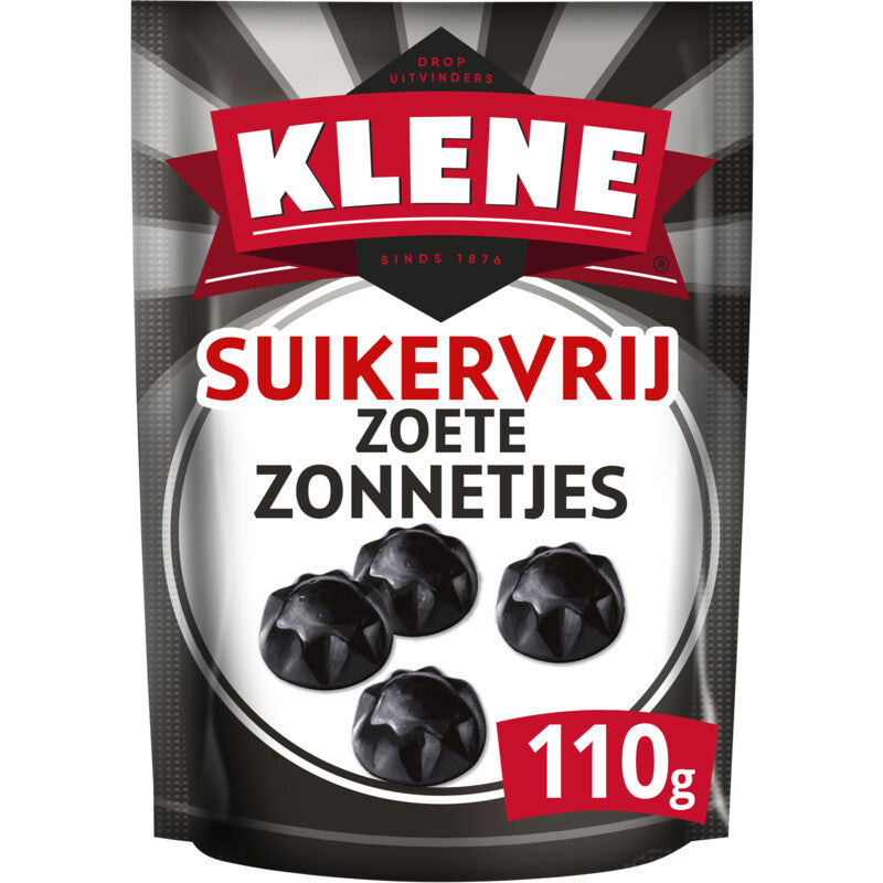 Klene Suikervrij Zonete Zonnetjes (Sugar Free Suns) 110g