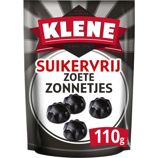 Klene Suikervrij Zonete Zonnetjes (Sugar Free Suns) 110g