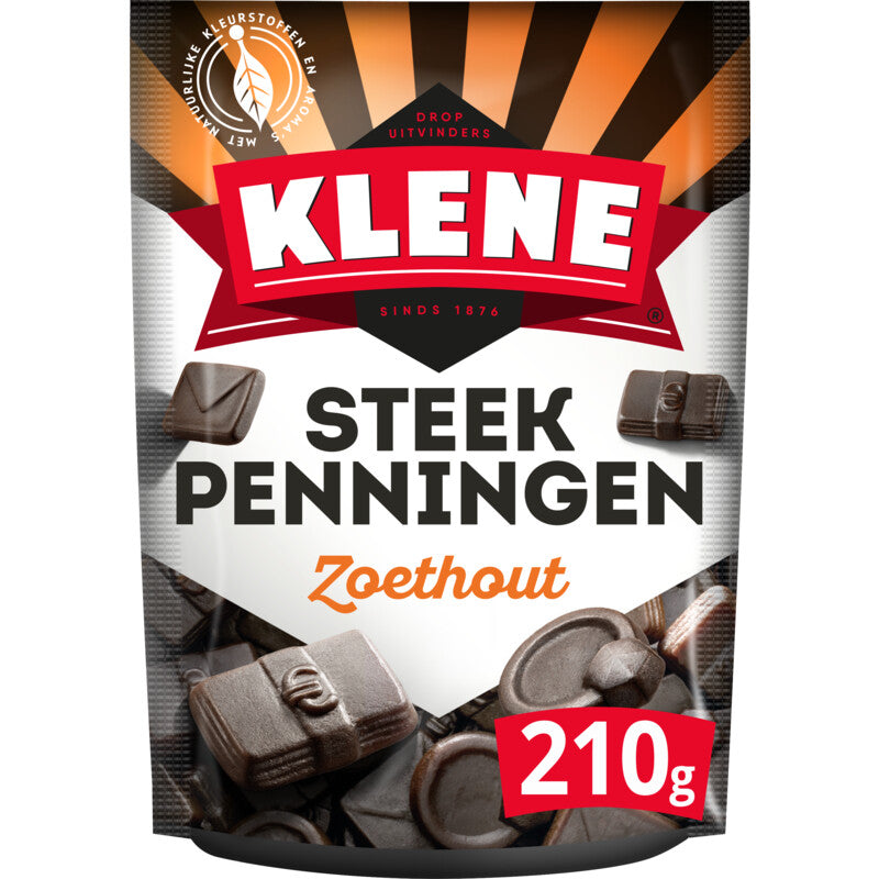 Klene Steek Penningen Zoethout Bribe licorice