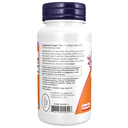 Now Astaxanthin 10mg 60SG