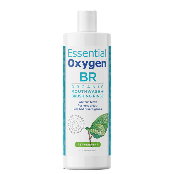 BR | Organic Mouthwash + Brushing Rinse | Peppermint 473ml