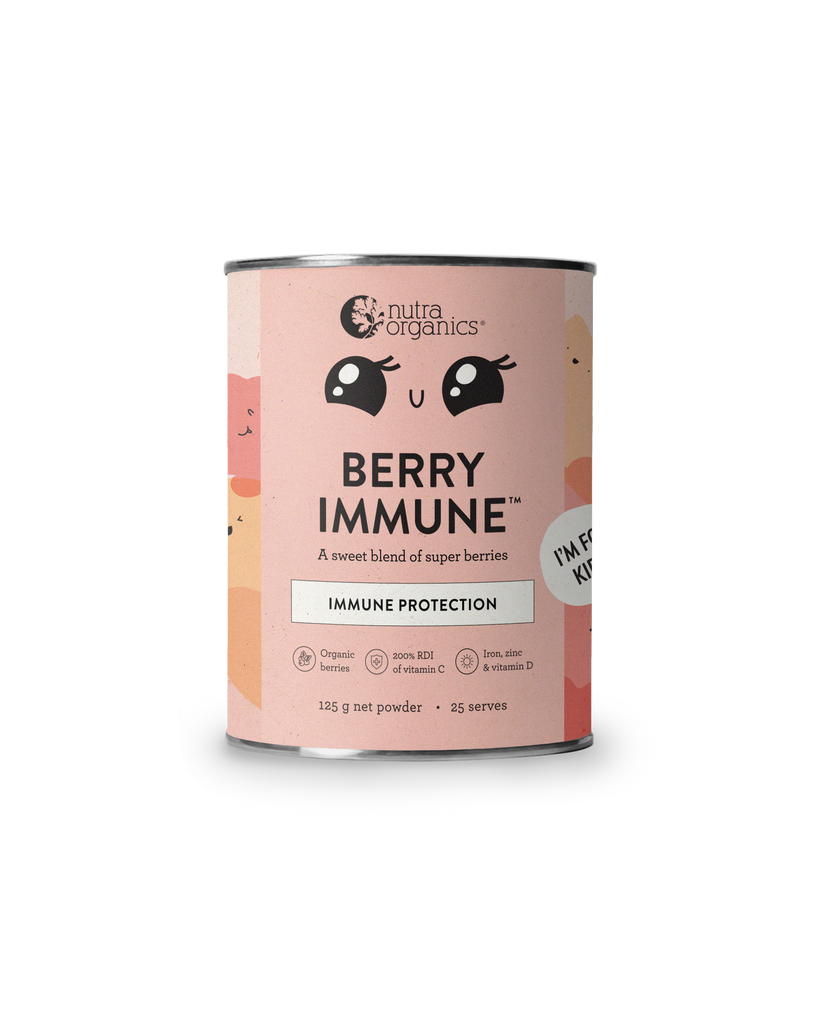 Nutra Organics Berry Immune For Kids 125g