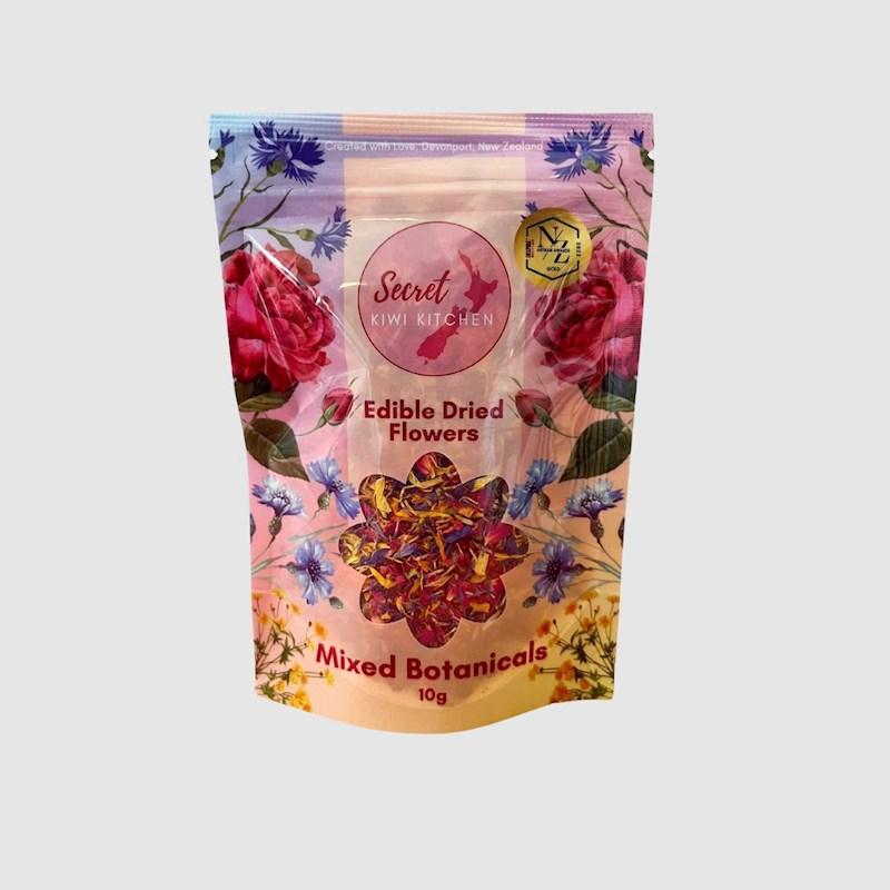 Secret Kiwi Kitchen Edible Decoration Mixed Flowers Pouch10g