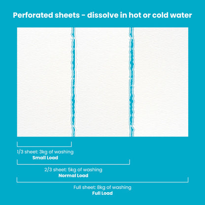 Cleen Sheet Laundry Detergent Sheets- 20 sheets