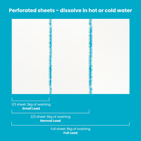 Cleen Sheet Laundry Detergent Sheets- 20 sheets