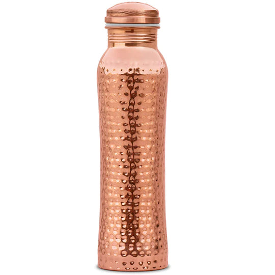 Copper Water Bottle Curved 800ml