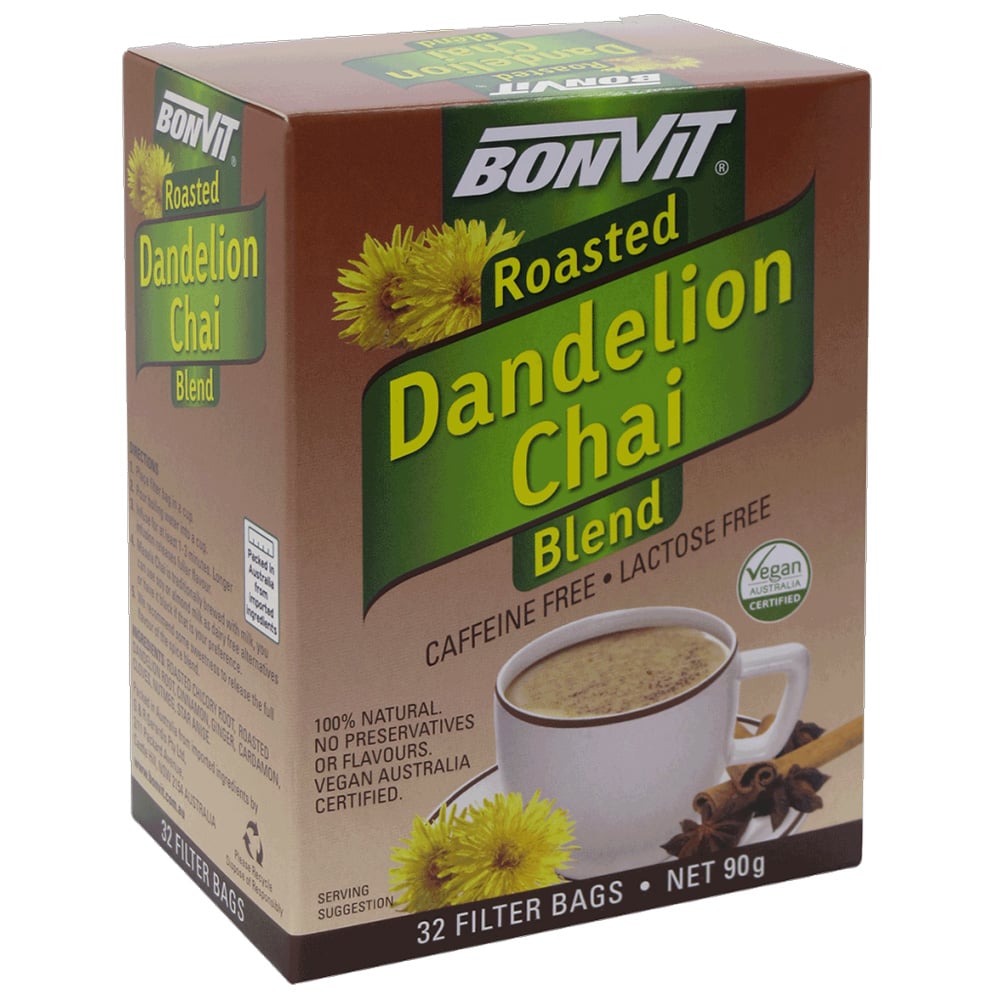BONVIT ROASTED DANDELION CHAI BLEND 32 BAGS