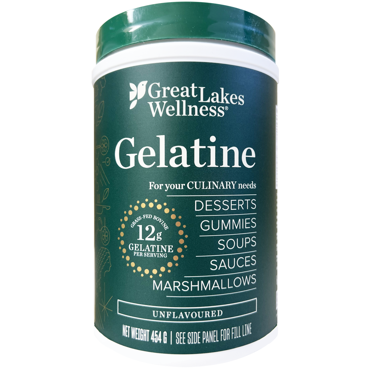 Great Lakes Wellness – Beef Gelatine 454g