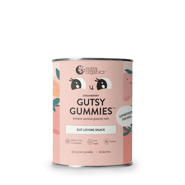 Nutra Organic Gutsy Gummies Strawberry 150g