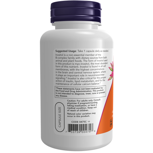 NOW Magnesium Inositol 500mg 100VC