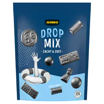 Jumbo Drop Mix Zacht & Zoet (Sweet Licorice)350g