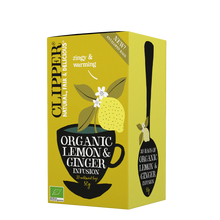 Clipper Lemon & Ginger Tea 20b