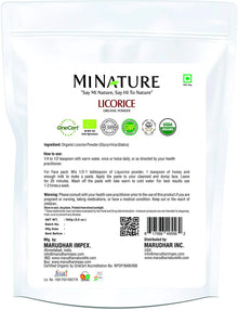 Minature Organic Licorice Root Powder 227g (Mulethi)