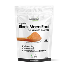 Matkana Superfoods Maca Root Black Gelatinised Powder 250g