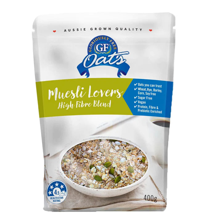 GF (Gloriously Free)High Fibre Muesli Lovers Blend 400g