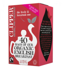 Clipper - Organic English Breakfast Tea - 40 Bags
