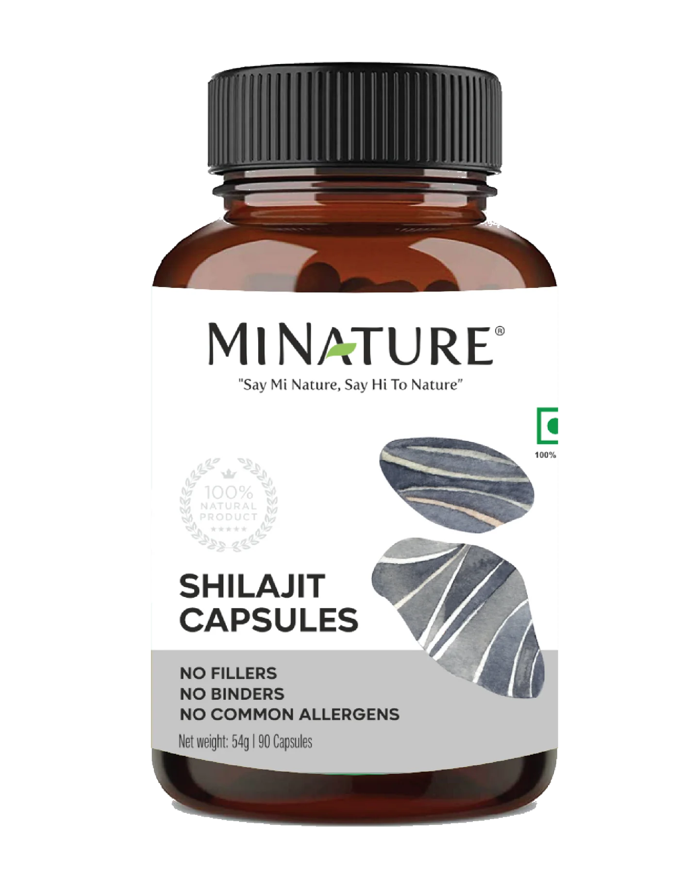 Minature Shilajit Extract Capsules 90 Veg Caps