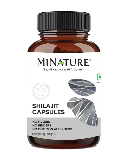 Minature Shilajit Extract Capsules 90 Veg Caps