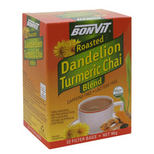 BONVIT ROASTED DANDELION TURMERIC CHAI BLEND 32 BAGS