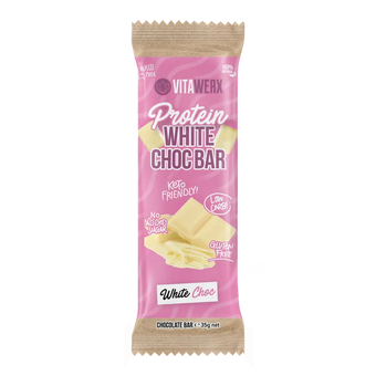 Vitawerx Protein White Chocolate Bar - Plain (35g)