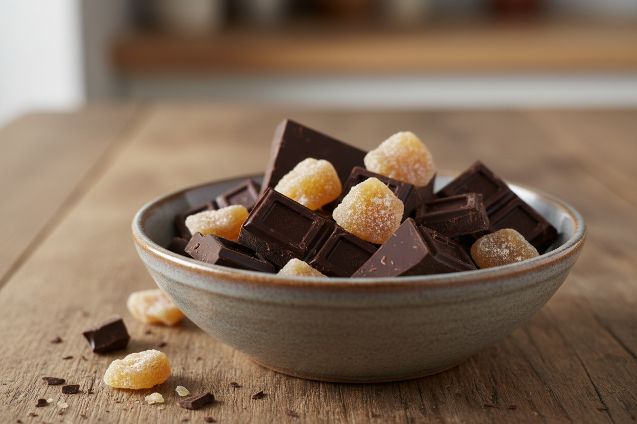 Dark Chocolate Ginger 200g