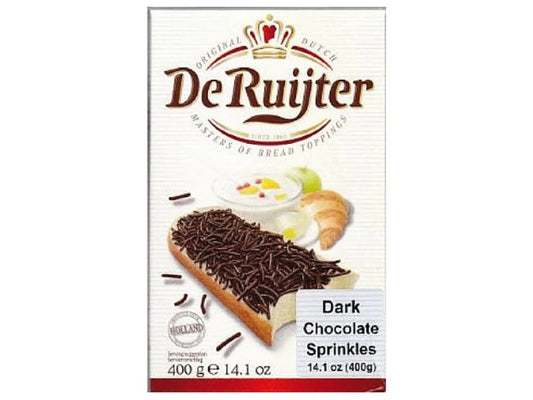 De Ruijter Dark Chocolate Sprinkles 400g