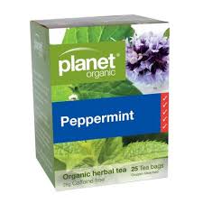 Planet Organic - peppermint tea  25 bags