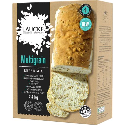 Laucke Multigrain Bread Mix 2.4kg